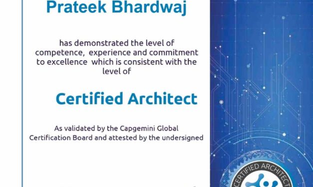 L1 Architect Certificate